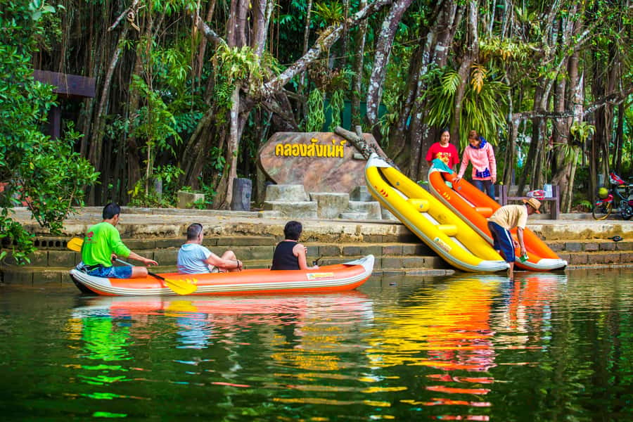 Khao Lak's Little Amazon: Canoe, Trek & Waterfall Day Trip - Si Phang-Nga National Park and the walk to Tam Nang Waterfall