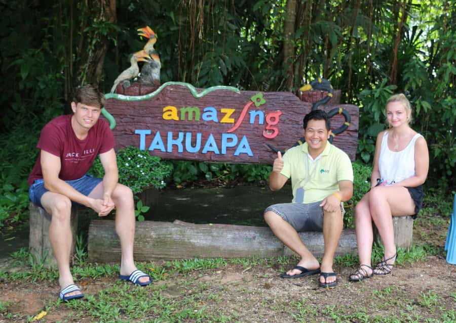 Khao Lak's Little Amazon: Canoe, Trek & Waterfall Day Trip - Lunch in the park and a useful pause
