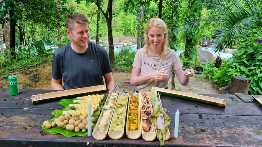 Khao Sok: Private Jungle Trek, Waterfall Swim & Bamboo Lunch - Starting from Khlong Sok and reaching the forest