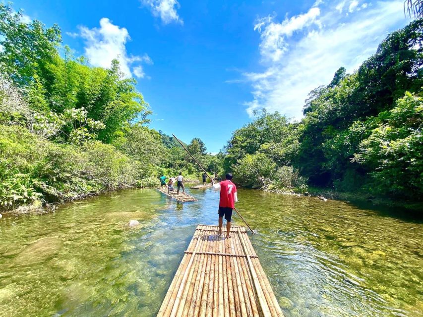 Khaolak: Bamboo Rafting, Waterfalls, and Turtle Conservation - Bamboo rafting through the jungle