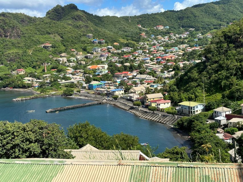 Kingstown: Cascading Dark View Falls and Beach Tour - The upper waterfall requires more effort