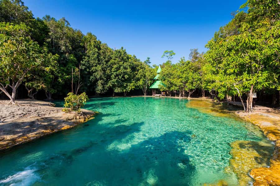 Krabi: Emerald Pool and Hot Spring Waterfall with ATV Riding - Lunch keeps the long day moving