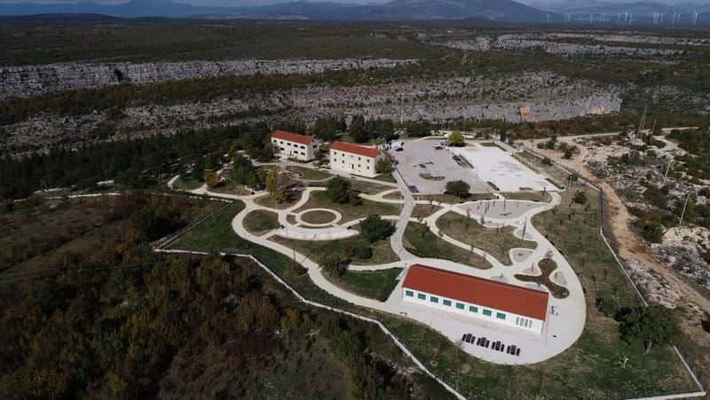 Krka National Park - Entry - Roški Slap - Manojlovac Waterfalls and the Roman camp at Burnum