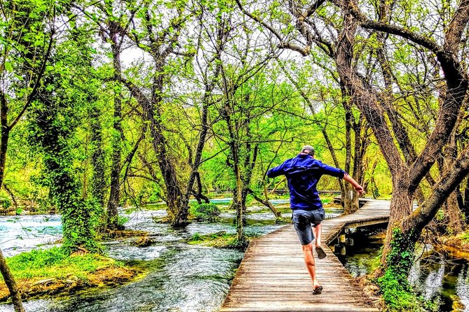 Krka waterfalls tour from Split - blue & green oasis - The 90-minute ride from Split