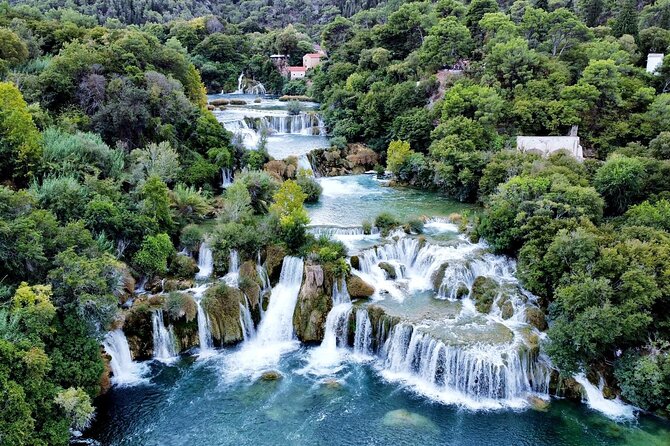 Krka waterfalls tour from Split - blue & green oasis - Walking Krka’s wooden paths