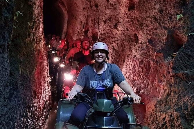KUBER ATV UBUD - Tunnel Waterfall Rice field Jungle w Private Car - Hotel pickup from Bali’s main resort areas