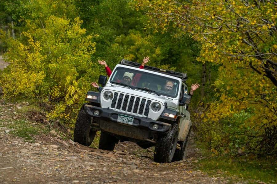 La Plata Canyon Jeep Tour Waterfalls, Ghost Town,Great Views - Climbing toward 12,000 feet