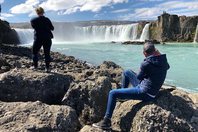 Lake Myvatn Private Day Tour Mývatn, Godafoss Waterfall for Cruise Ships - Soaking at the Myvatn Nature Baths