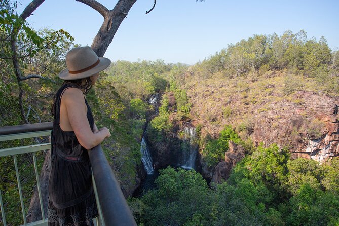 Litchfield National Park Waterfalls & Wildlife Adventure Tour - Florence Falls and the first chance to swim