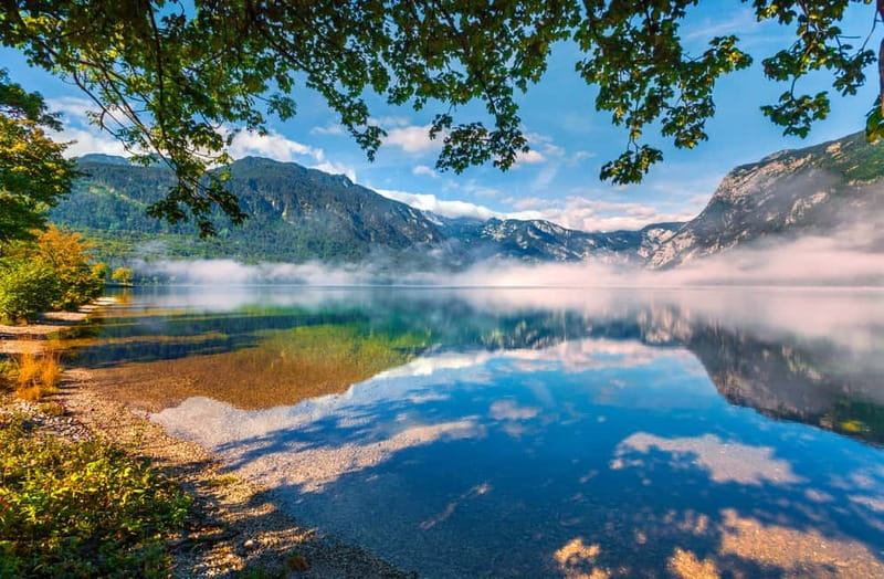 Ljubljana: Lake Bled and Bohinj Tour with Savica Waterfall - Lake Bohinj offers a calmer change of pace