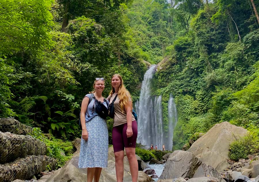 Lombok Waterfall Tour and Panorama Walk - From Senggigi to the foothills of Mount Rinjani
