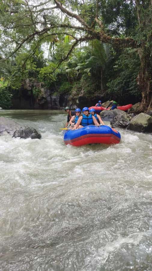 Lombok: White Water Rafting, Rice Terrace & Waterfall Tour - Guides, vehicles, and group size