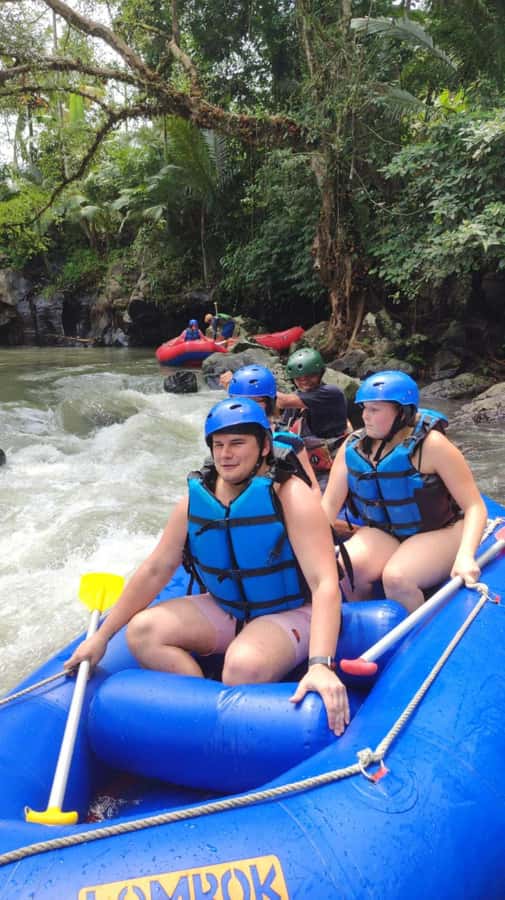 Lombok: White Water Rafting, Rice Terrace & Waterfall Tour - What is included for $71