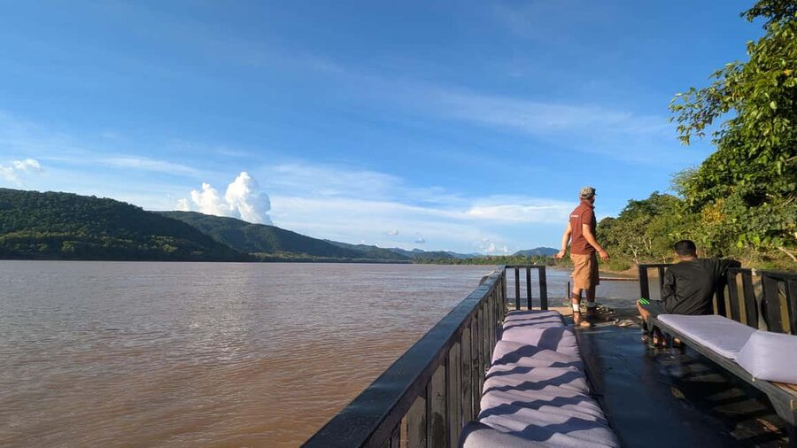 Luang Prabang: Afternoon Kuang Si Waterfalls & Sunset Cruise - Forest trails and the black bear rescue center
