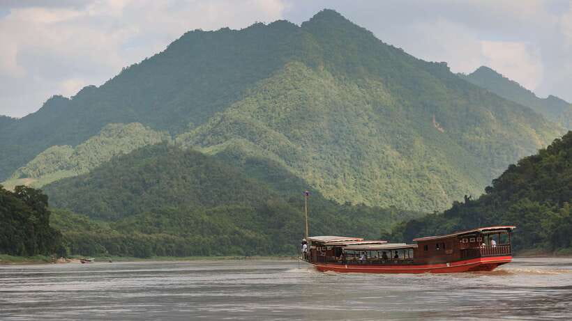 Luang Prabang: Pak Ou Caves & Kuang Si Falls Day Trip - Kuang Si Falls and the turquoise pools