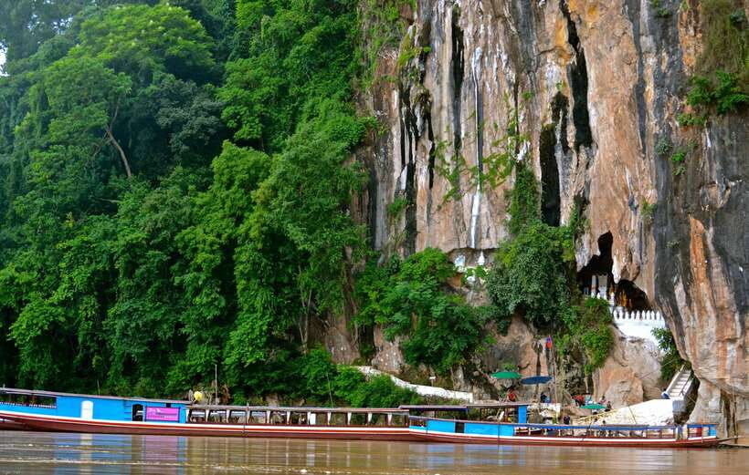 Luang Prabang: Pak Ou Caves & Kuang Si Falls Day Trip - Booking, timing, and cancellation details