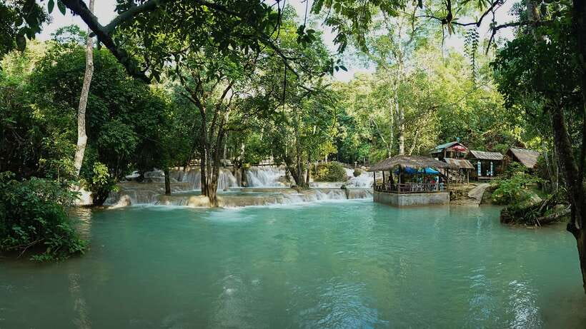 Luang Prabang Thin Pha Trail & Tad Sae Falls Trek - Rice paddies, forest paths, and the first Khmu village