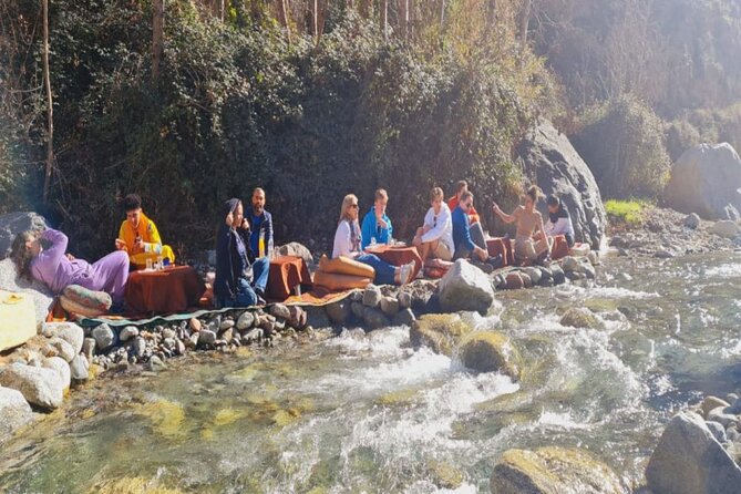 Lunch in the High Atlas: Ourika Valley Waterfalls & 3 Valleys - Leaving Marrakech and stopping for argan oil