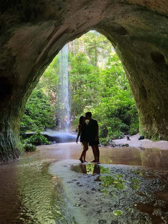 Manaus: Amazon Waterfalls Day Trip with Lunch - Judéia Cave adds another cool-water stop