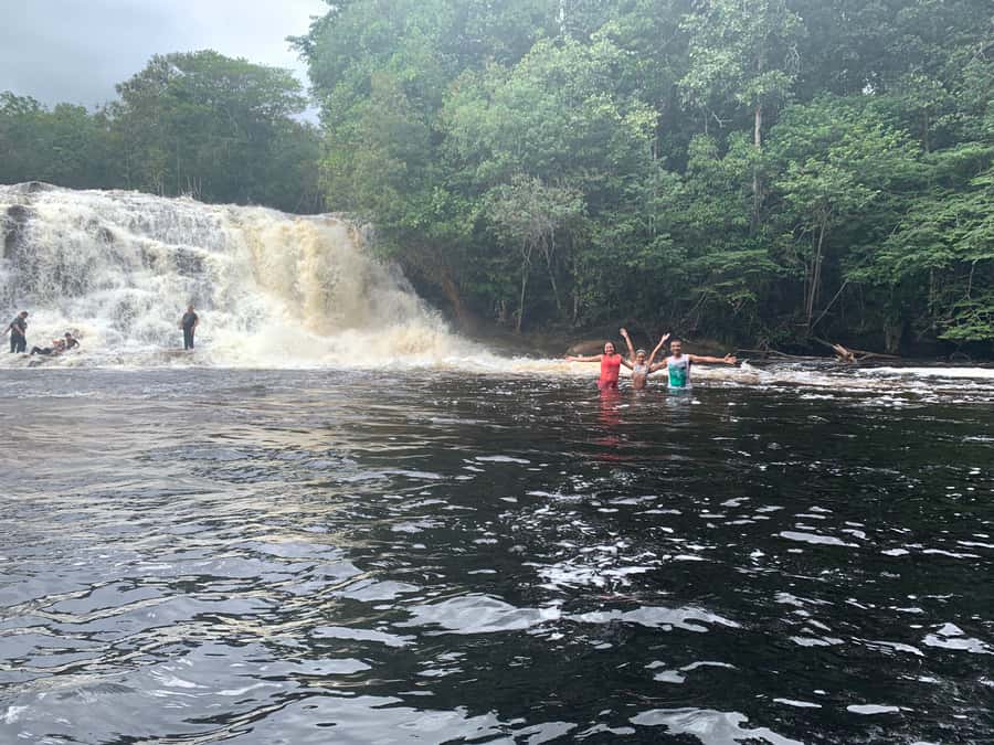 Manaus: Presidente Figueiredo Caves and Waterfalls Tour - Waterfalls, swimming, and the changing plan