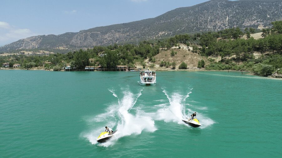 Manavgat: Guided Aqueduct, Waterfall & Green Lake Tour - Manavgat Waterfall: pretty, but not enormous