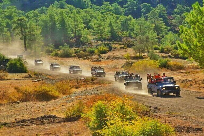 Marmaris Jeep Safari Tour With Waterfall and Water Fights - Turkish lunch in Orhaniye