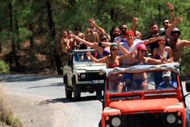 Marmaris Jeep Safari Tour With Waterfall and Water Fights - Jesus Beach and the walk into the sea