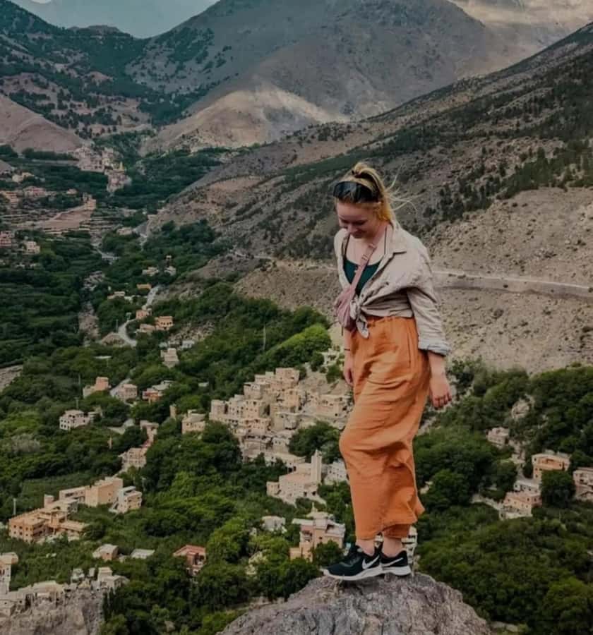 Marrakech: Atlas Mountains 3 Valleys Hike W Lunch&Waterfalls - Walking through Imlil and toward the waterfalls