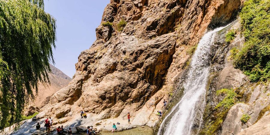 Marrakech: Atlas Mountains & Ourika Waterfalls, Lunch+Guide - Setti Fatma and the Ourika waterfalls