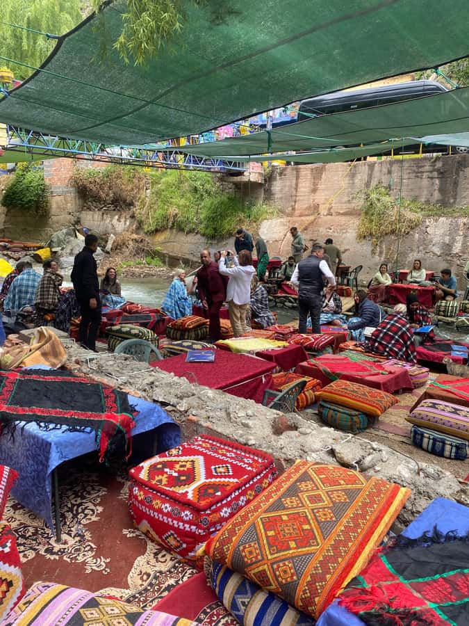 Marrakech: Atlas Mountains, Waterfalls, Ourika Valley +Lunch - Hiking to the seven waterfalls at Setti Fatma