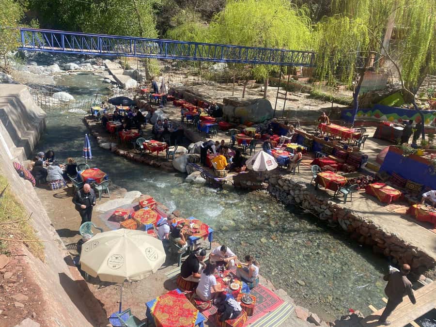 Marrakech: Day Trip To Atlas Mountains Ourika Waterfall - A final look at the valley