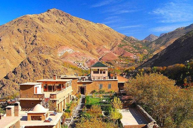 Marrakech High Atlas mountains 3 Valleys waterfalls & Camel Ride - The Agafay Desert and camel ride
