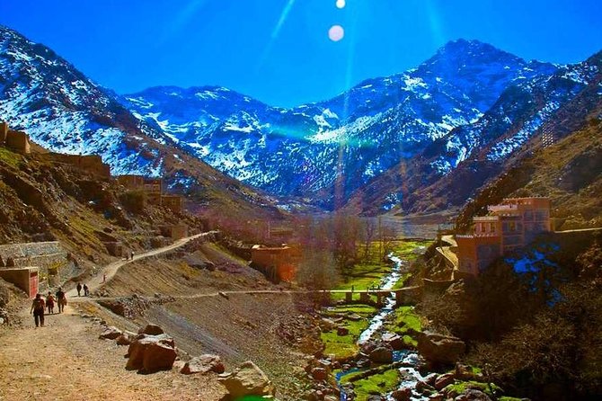 Marrakech High Atlas mountains 3 Valleys waterfalls & Camel Ride - The Argan women’s cooperative