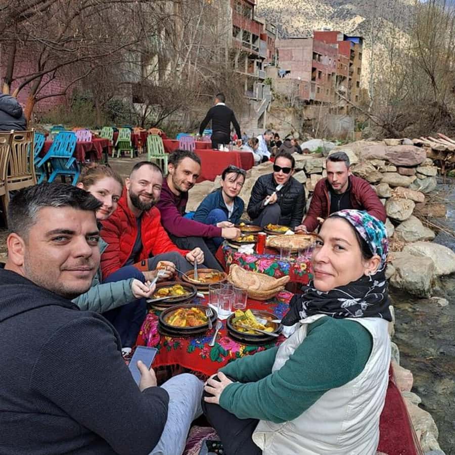 Marrakech: ourika valley lunch & guided hike to waterfalls - Arriving at Setti Fatma