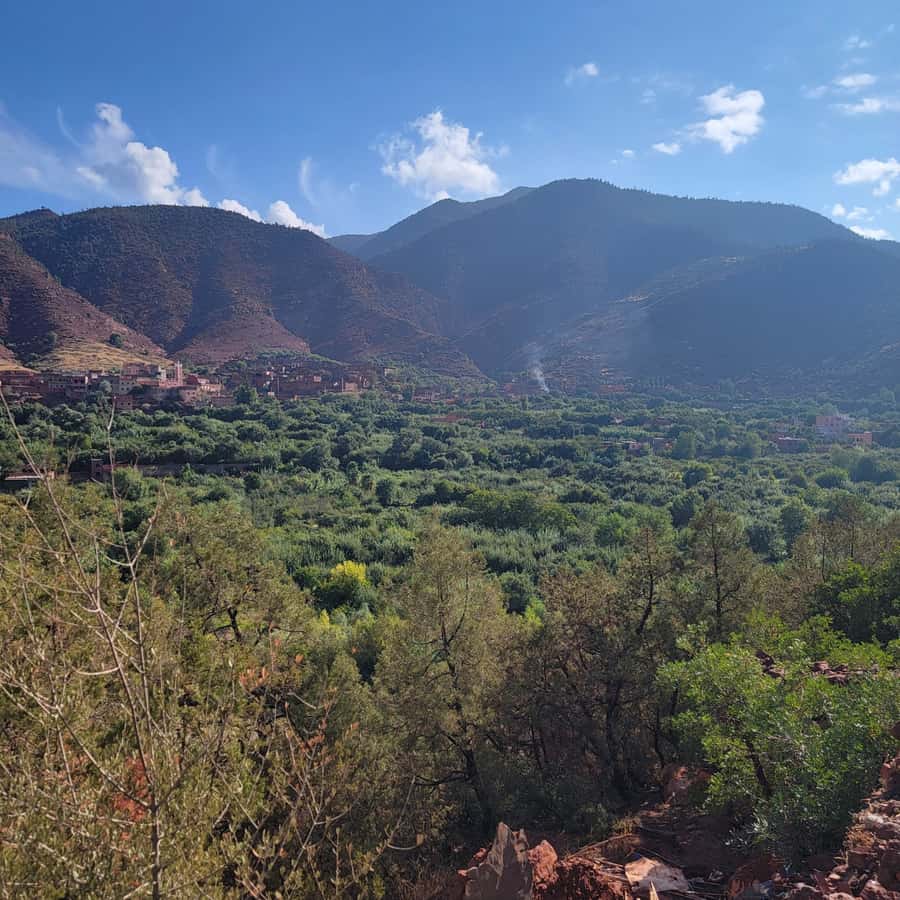 Marrakech: Ourika Valley & Setti Fatma Waterfalls with Lunch - Arriving in Setti Fatma village