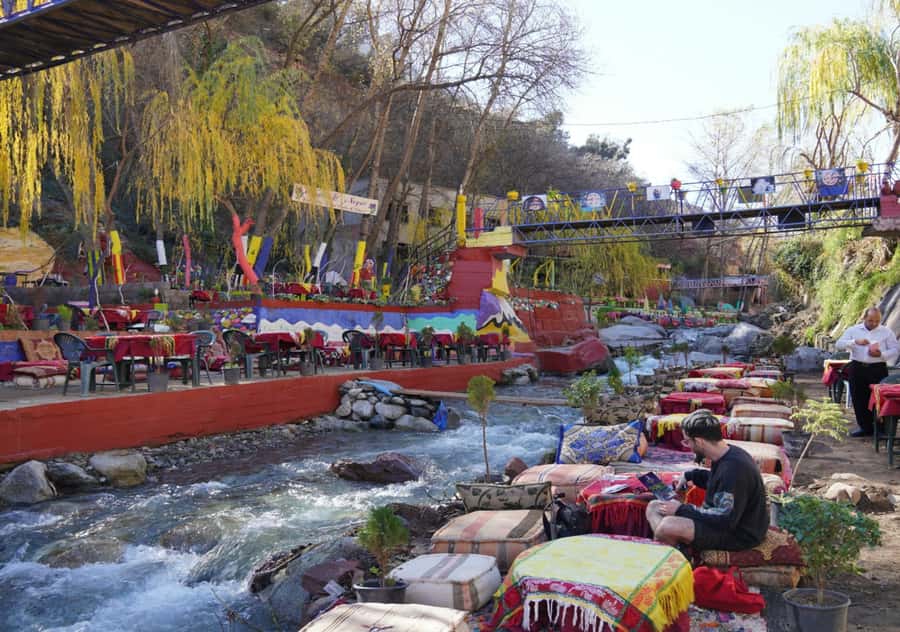 Marrakech: Ourika Valley Trip with Waterfall Hike - Reaching Setti Fatma and starting the hike