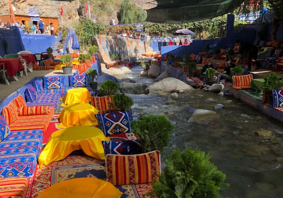 Marrakech: Ourika Valley Trip with Waterfall Hike - Lunch beside the Ourika River
