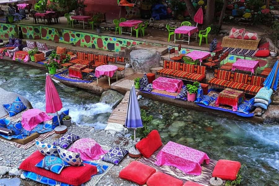 Marrakech: Ourika Valley Trip with Waterfalls, Guide & Lunch - From Marrakech to the first Atlas Mountain views