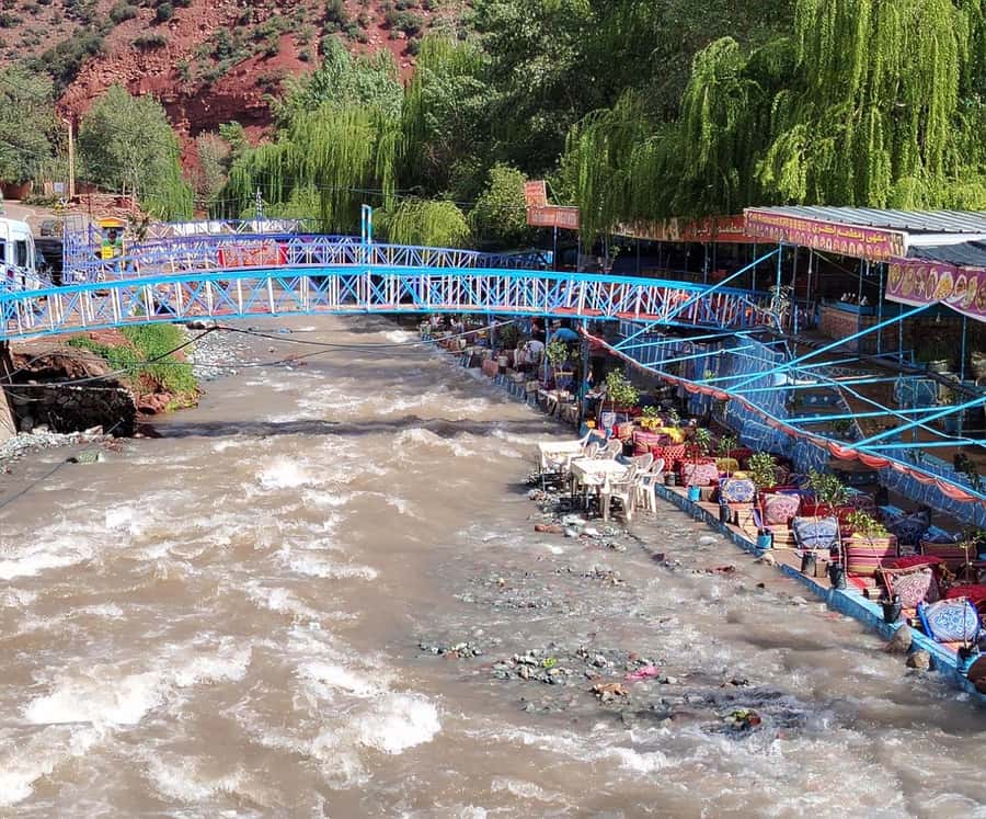 Marrakech: Ourika Valley,Waterfalls, Atlas Luxury Day trip - Clay homes, farms, and an Amazigh family visit