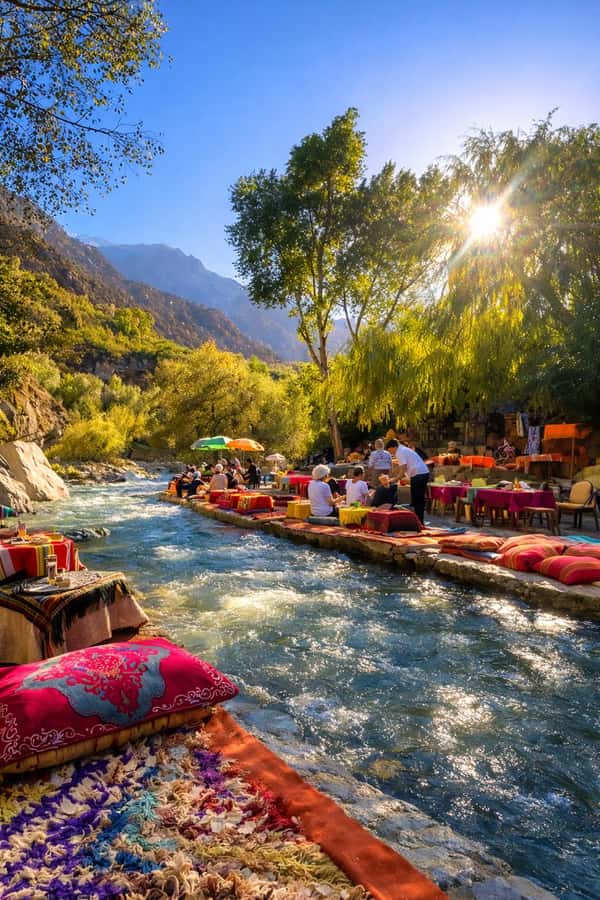 Marrakech: Ourika Valley Waterfalls & Atlas Mountains Trip - The argan oil cooperative and Berber craftsmanship