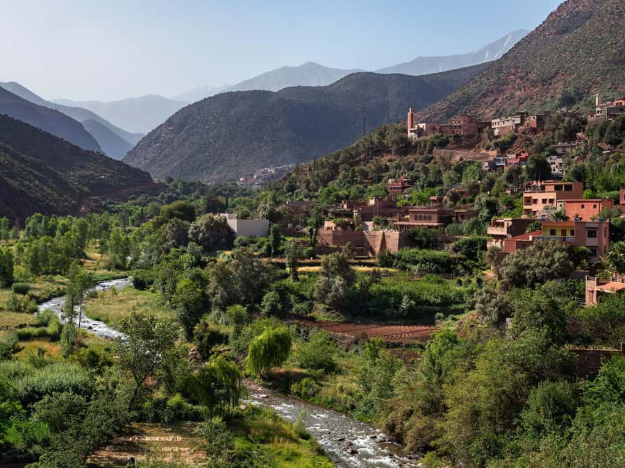 Marrakech: Ourika Valley Waterfalls & Atlas Mountains Trip - Arriving at Setti Fatma and choosing your pace