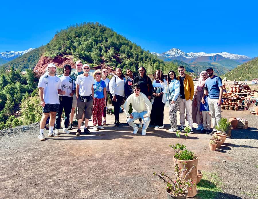 Marrakech: Ourika Valley Waterfalls Hike & Traditional Lunch - The waterfall is popular, so timing matters