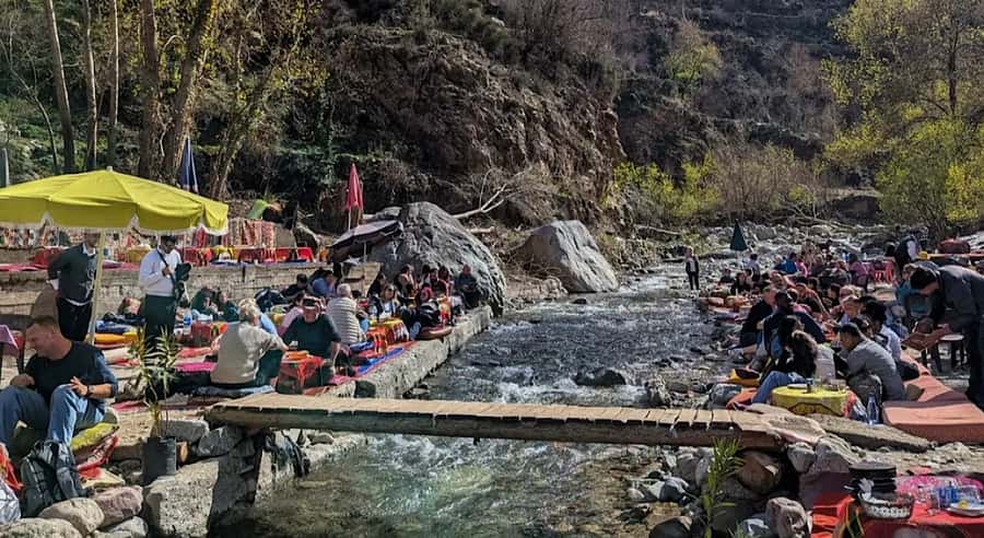 Marrakech: Ourika Valley Waterfalls Hike & Traditional Lunch - What the $25 price really gives you