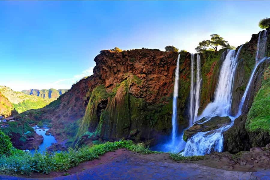 Marrakech : Ouzoud Waterfalls & Guided Tour & Boat Ride - Leaving Marrakech for Berber country