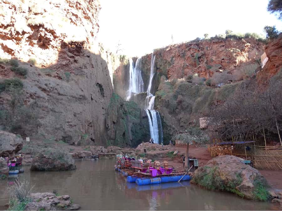 Marrakech to Ouzoud waterfalls day tour - Guide & boat ride - The road from Marrakech to the falls