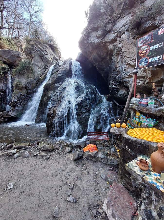 Marrakech: Waterfall, Valley, Atlas Mountain, Camel & Desert - Waterfalls and the road to Agafay