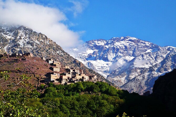 Marrakesh: Atlas Mountains, Imlil Valley & Waterfalls Tour - Berber villages and lunch with a view