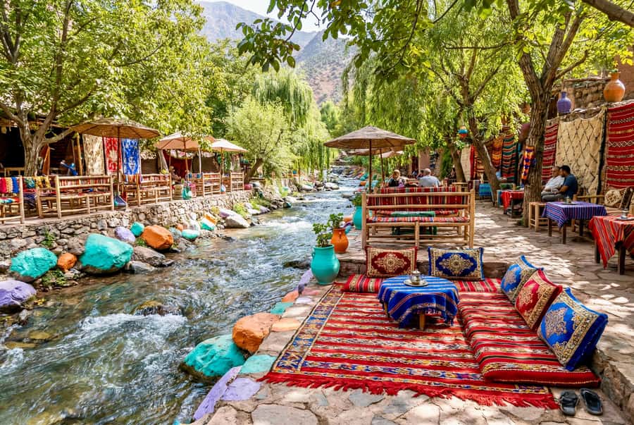 Marrakesh: Ourika Atlas Mountains, Waterfalls, Guide + Lunch - Ourika Valley, where the river sets the pace