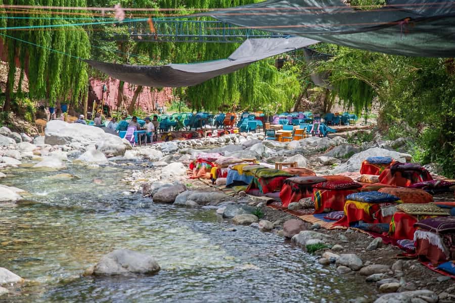 Marrakesh: Ourika Atlas Mountains, Waterfalls, Guide + Lunch - The Setti Fatma waterfall walk