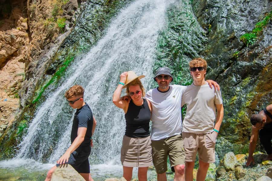 Marrakesh: Ourika Waterfalls, Atlas Mountains, Guide + Lunch - Argan oil at Amal Ourika Cooperative